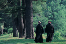 Monks-Walking